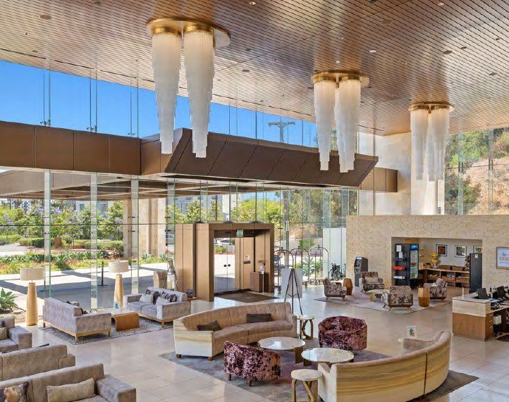 Existing Legacy hotel lobby